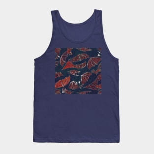 Corona scary halloween bat Tank Top